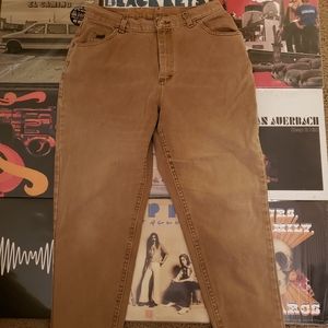 Lee Rivited Jeans tan in color 32" waist